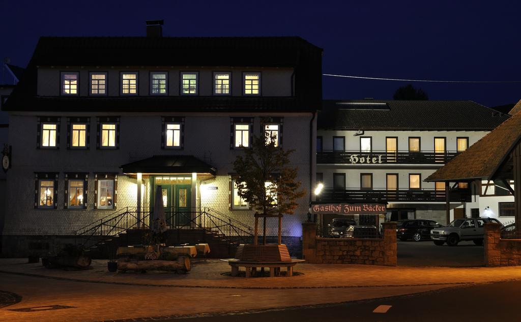 Hotel Zum Baecker Udenhain Exteriér fotografie