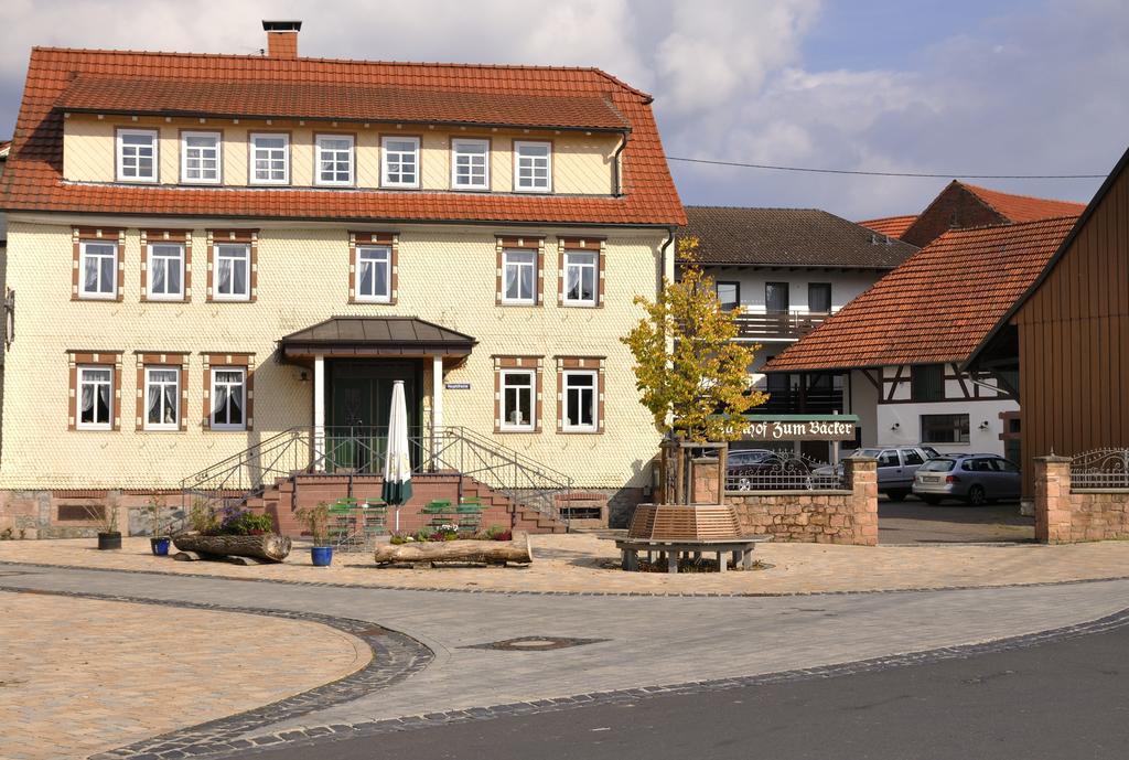 Hotel Zum Baecker Udenhain Exteriér fotografie